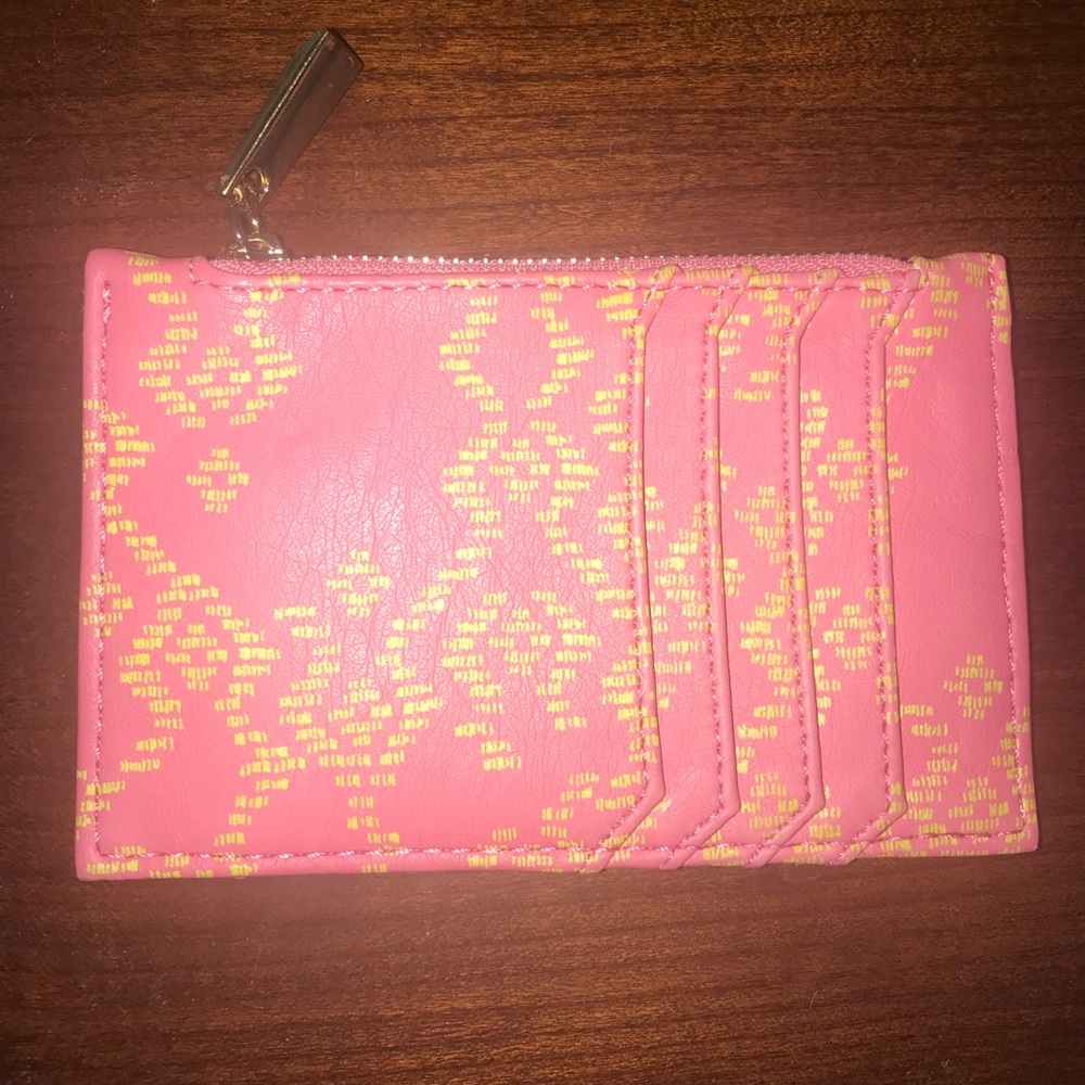 Pink Credit Card Wallet